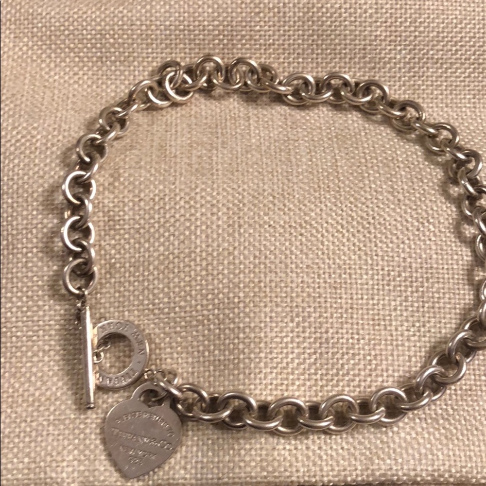 Tiffany & Co Heart Tag Toggle Necklace